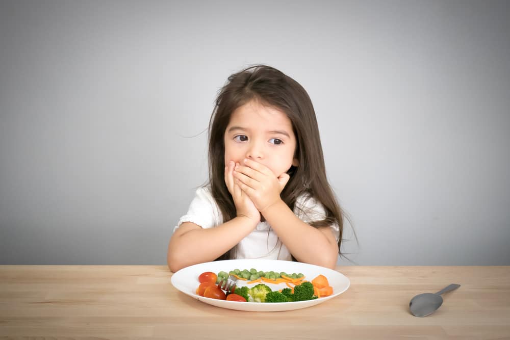 يواجه الأطفال صعوبة في الأكل عندما يكونون مرضى