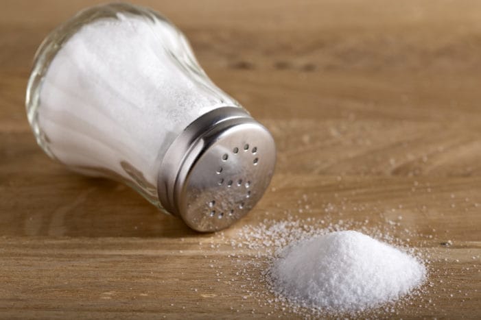 الحد من تناول الملح يجعل من نقص اليود؟
