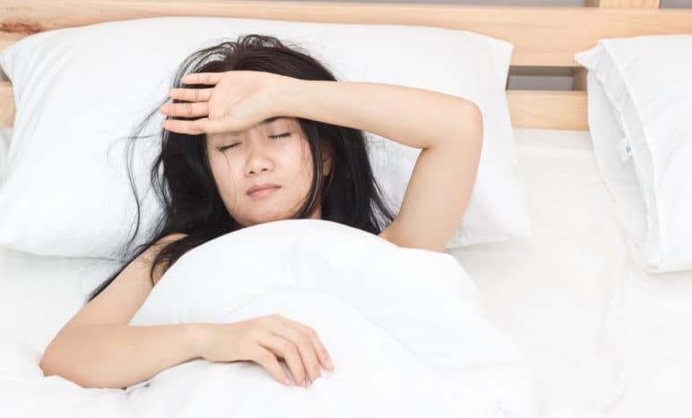 كيفية النوم جيدا الانفلونزا
