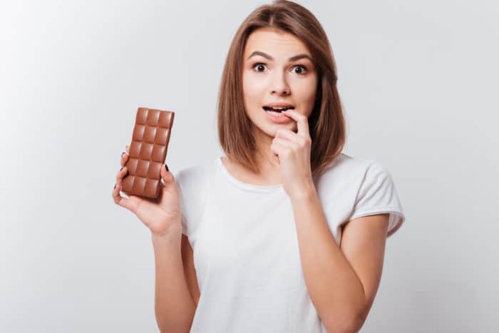 الآثار الجانبية للأكل الشوكولاته المعدة