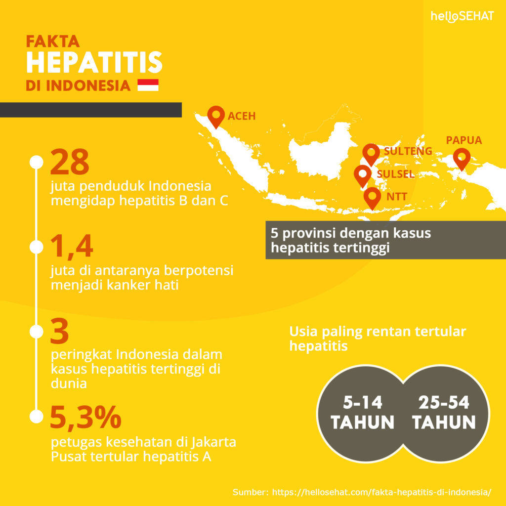 حقائق حول التهاب الكبد في اندونيسيا