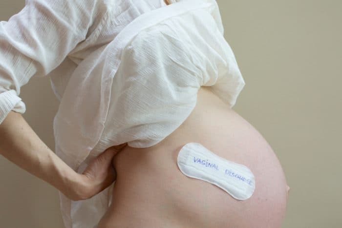 إفرازات مهبلية أثناء الحمل