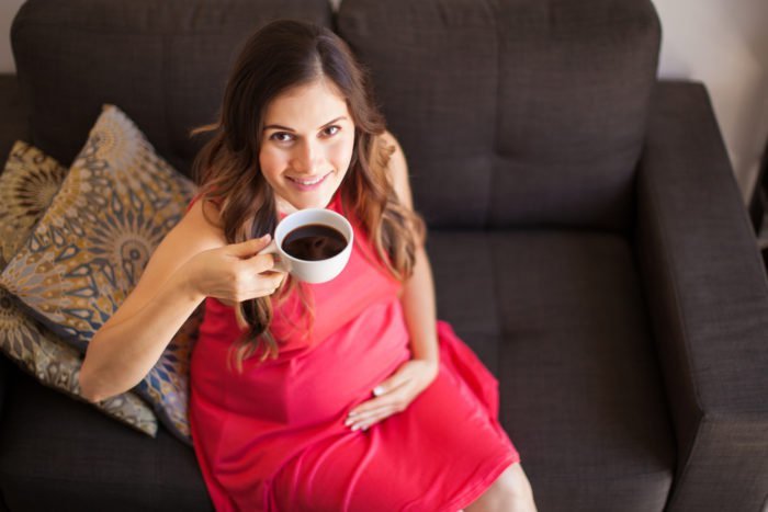 شرب القهوة أثناء الحمل