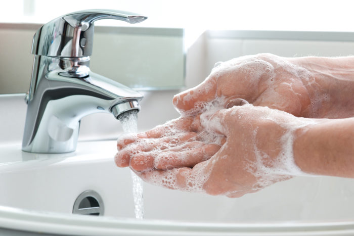 كيفية غسل اليدين